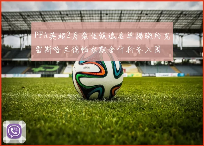 PFA英超2月最佳候选名单揭晓约克雷斯哈兰德帕尔默舍什科齐入围